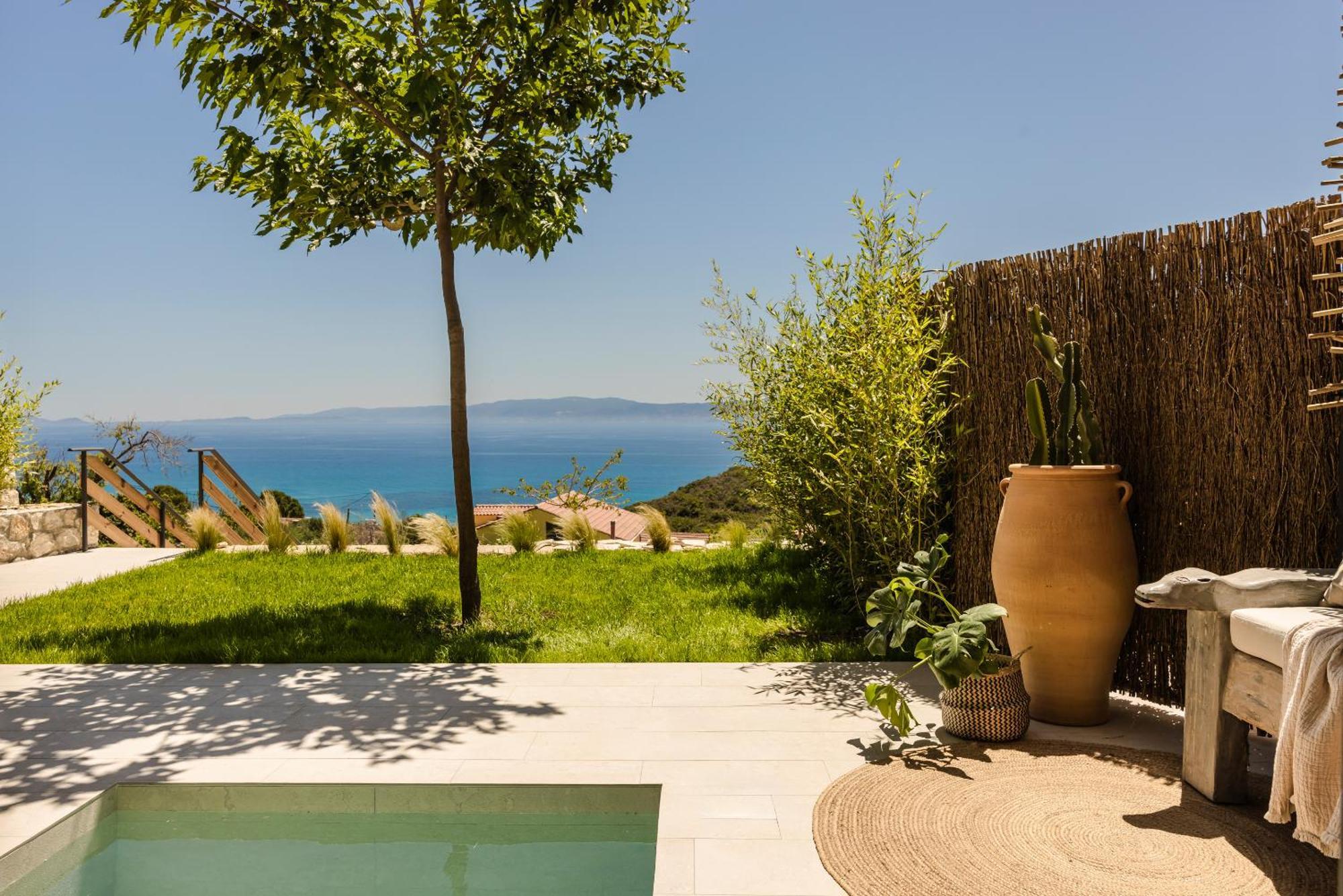 Ratzaklíon Hilaritas Luxury Suites Sea View, Private Pool & Jacuzzi Paradise מראה חיצוני תמונה