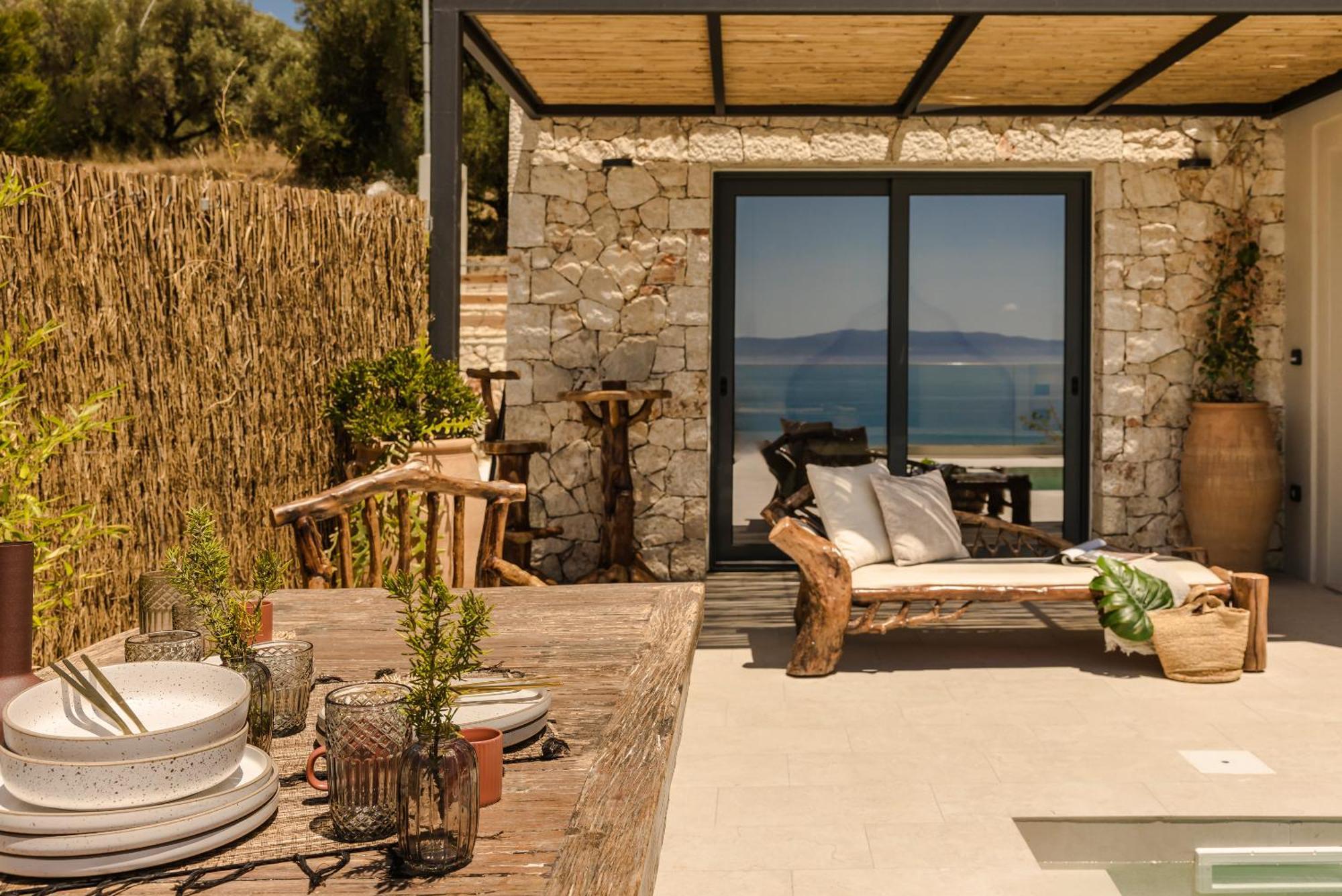 Ratzaklíon Hilaritas Luxury Suites Sea View, Private Pool & Jacuzzi Paradise מראה חיצוני תמונה
