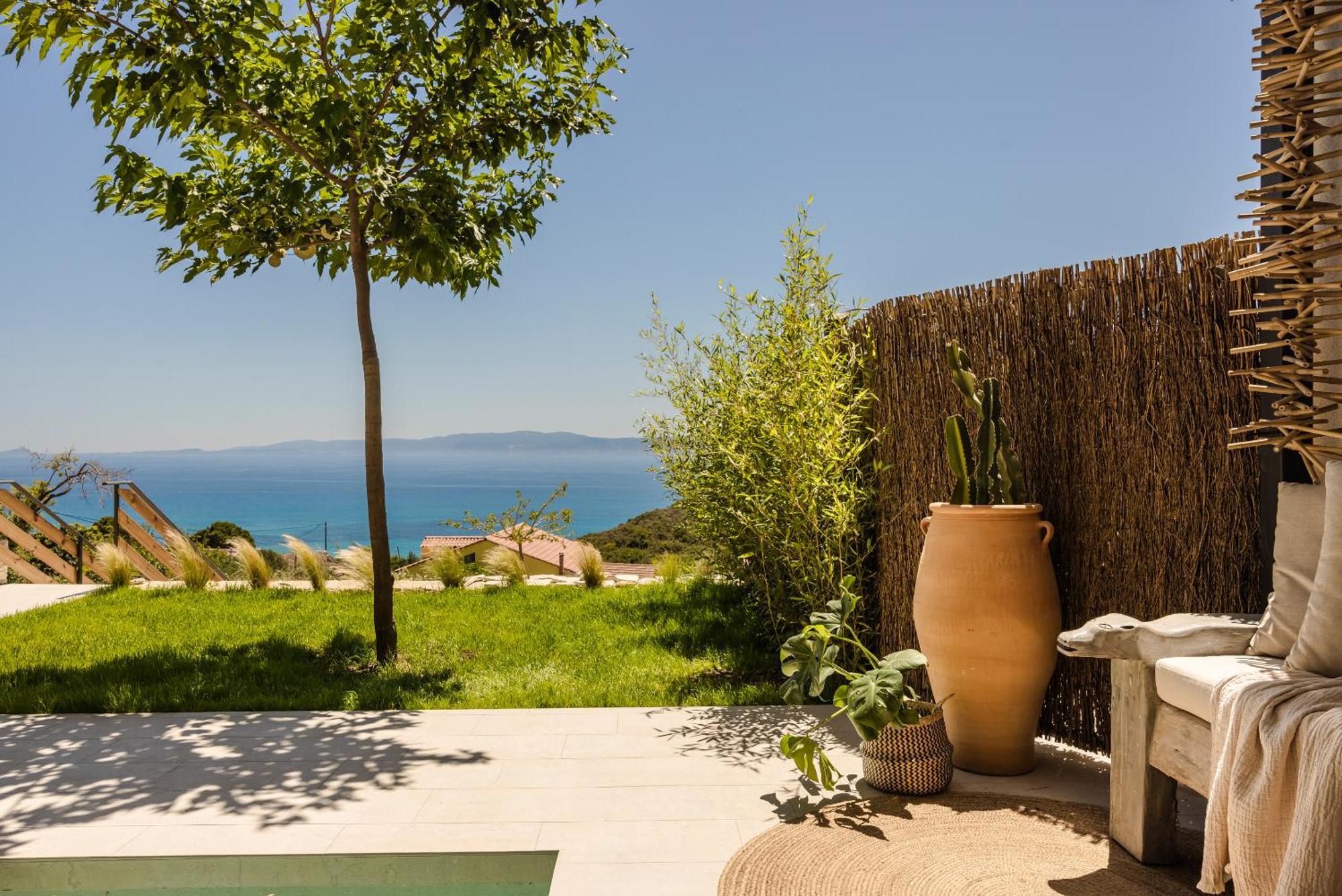 Ratzaklíon Hilaritas Luxury Suites Sea View, Private Pool & Jacuzzi Paradise מראה חיצוני תמונה
